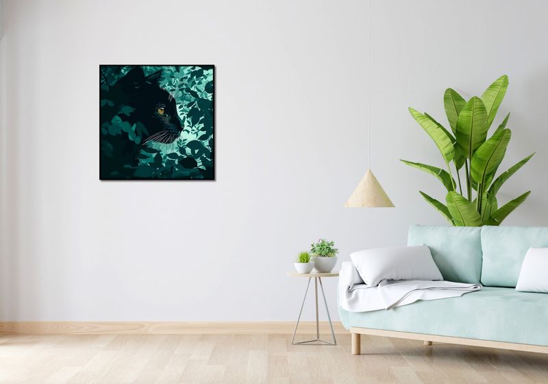 Plakat 70x70cm Oczekiwanie zdjęcie 4