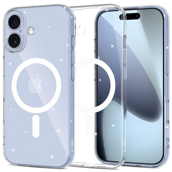 Etui TECH-PROTECT FlexAir MagSafe do iPhone 17 Glitter zdjęcie 1