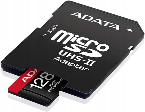 Karta microSD ADATA 128GB microSDXC HIGH Endurance UHS-I U3 V30S na Arena.pl