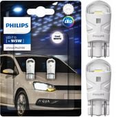 MOCNE ŻARÓWKI LED PHILIPS Ultinon Pro3100 W5W T10 5W5 6500K 12V W2.1x9.5d
