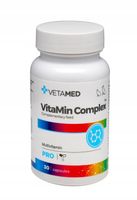 WITAMINY DLA PSA I KOTA 30 kapsułek VETAMED VitaMin Complex + GRATIS
