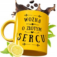 Złoty Kubek Premium Dla Woźnej Prezent Z Nadrukiem Ze Zdjęciem