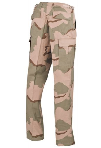 Spodnie US Kampfhose Rip Stop 3 Farben desert wzmocnienia na kolanach i pośladkach L na Arena.pl