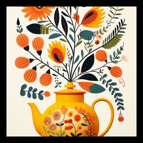 Plakat 20x20cm Bujna Herbata na Arena.pl