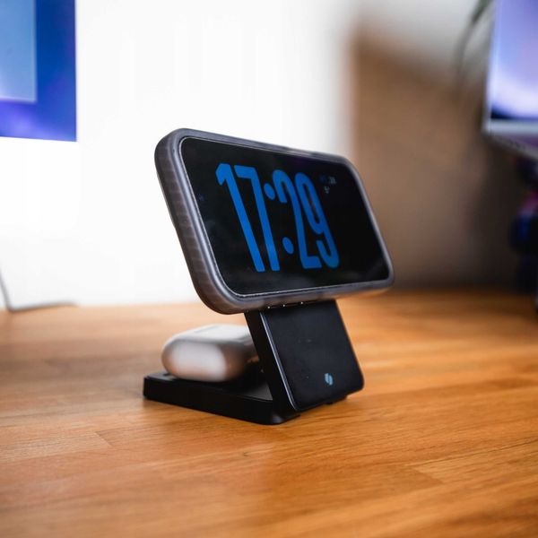 Spacecase Wireless Charger 2In1 Magcharge Wm5B Black zdjęcie 8