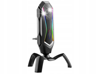 Mikrofon biurkowy Tracer Spider RGB USB-C Redukcja szumów Gamingowy Statyw