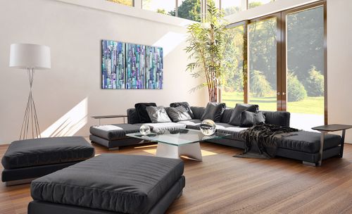 Obraz Na Płótnie - Drapacze Chmur - 105X70 Cm - Ce105X70-3857 na Arena.pl