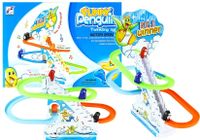 ND24_1624 PINGWINY NA RUCHOMYCH SCHODACH SWIATLO