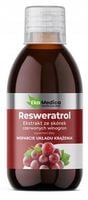 Ekamedica Resweratrol 250 ml ekstrakt ze skórek czerwonych winogron