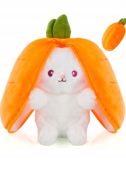 MASKOTKA PLUSZAK KRÓLIK MARCHEWKA 25CM zdjęcie 2