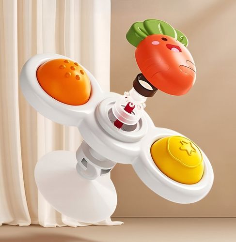 3 X FIDGET SPINER ZABAWKA DO KĄPIELI SENSORYCZNA GRZECHOTKA Z PRZYSSAWKĄ na Arena.pl