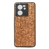Drewniane Etui Bewood na Xiaomi 13T / 13T Pro LIŚCIE JABŁOŃ