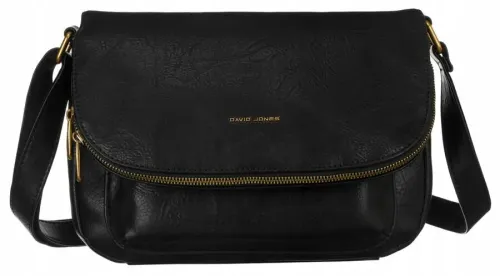 torba z eko skóry david jones czarny na Arena.pl