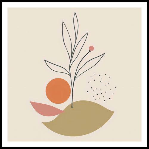 Plakat 70x70cm Subtelna Naturaleza na Arena.pl