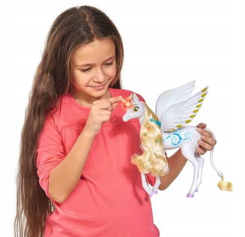 MIA I JA JEDNOROŻEC ONCHAO FIGURKA Z RUCHOMYMI SKRZYDŁAMI ŚWIATŁO DŹWIĘK na Arena.pl