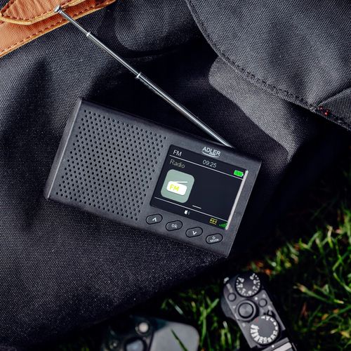 RADIO PRZENOŚNE LCD BLUETOOTH ZEGAR na Arena.pl