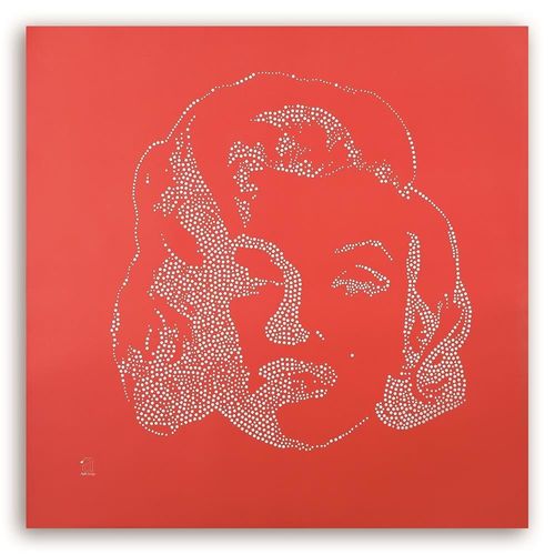 Deco Panel, Marilyn Monroe abstrakcja 69x69 na Arena.pl