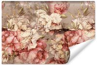 Fototapeta Do Salonu PIWONIE Peonie Kwiaty Styl Vintage 368cm x 254cm