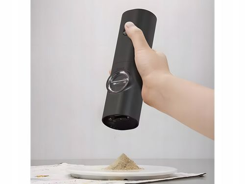 Zestaw 2 Młynków Elektrycznych do przypraw z podstawką Młynek do na Arena.pl