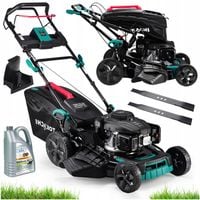 Kosiarka spalinowa Tokachi 9 KM z napędem na koła szer. 53 cm kosz 65 l