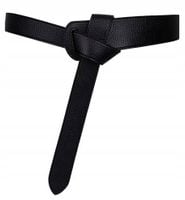 Damski Pasek Długi Wiązany Elegancki Skórzany Boho