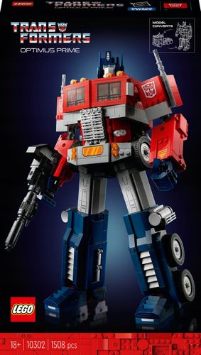 LEGO Icons 10302 Optimus Prime na Arena.pl