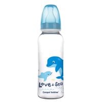 Canpol Butelka wąska 250ml PP LOVE & SEA 12m+