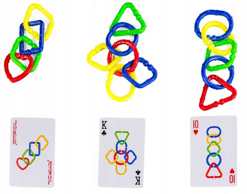 Logiczna Gra Połącz Obręcze Kształty, Puzzle Ring Game na Arena.pl