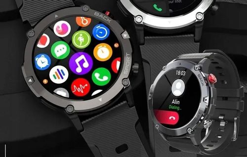 SMARTWATCH ZEGAREK POLSKIE MENU ROZMOWY SPORT SMART WATCH MĘSKI C21 na Arena.pl