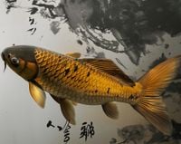 Plakat 76x60,5cm Spokojna Ryba Koi