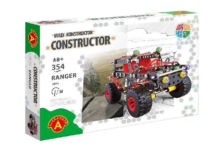 Maly konstruktor Ranger black spider 28140 zdjęcie 1