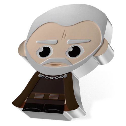 Niue: Star Wars - Chibi 'Count Dooku' kolorowany 1 uncja Srebra 2023 Proof na Arena.pl