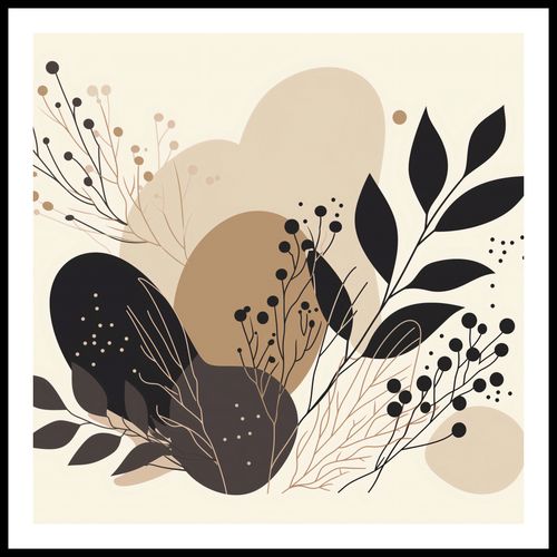 Plakat 90x90cm Harmonijka Przyrody na Arena.pl