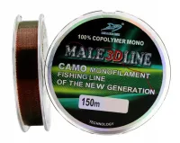 ŻYŁKA KAMUFLAŻ MASKUJĄCA NIEWIDOCZNA WĘDKARSKA CAMO 3D LINE 0,30mm 14,30kg