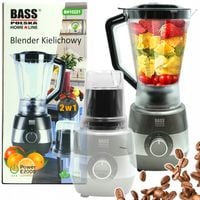Blender kielichowy Bass BH10221 800 W srebrny/szary