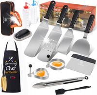 x14 SZTUĆCE DO GRILLOWANIA PRZYBORY DO GRILLOWANIA STAL NIERDZEWNA TORBA XL