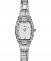 Zegarek Damski Timex TW2W95600 CYRKONIE srebrny