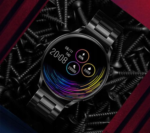Smartwatch niktrade 206477895 czarny na Arena.pl