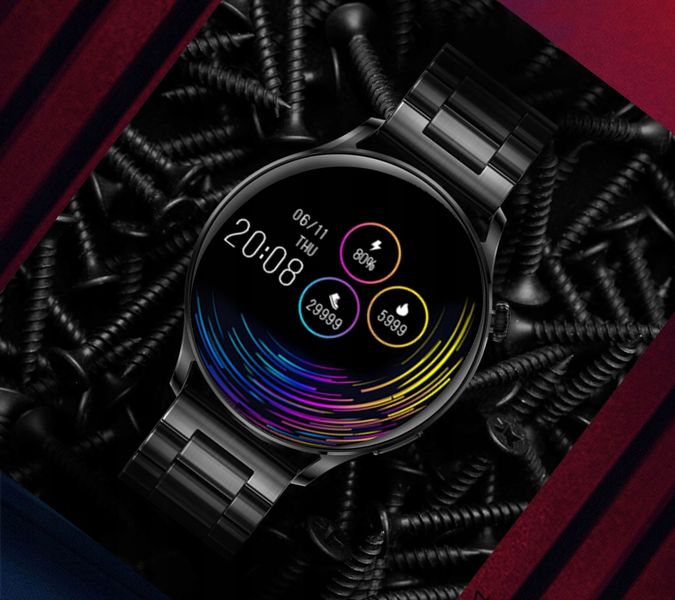 Smartwatch niktrade 206477895 czarny zdjęcie 8