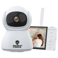 Niania elektroniczna z kamerą HD + nocny tryb | Monitoring dziecka