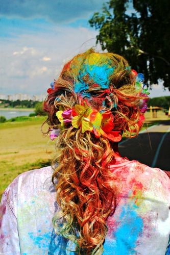 Kolorowy proszek Holi Puder Festiwal ZESTAW 100 szt. na Arena.pl