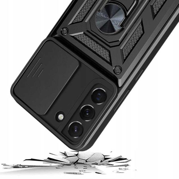 Spacecase Camring Galaxy S22+ Black zdjęcie 3