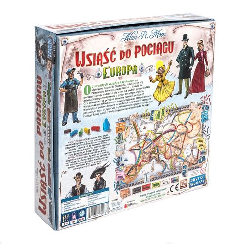 Gra Wsiąść do Pociągu Europa na Arena.pl