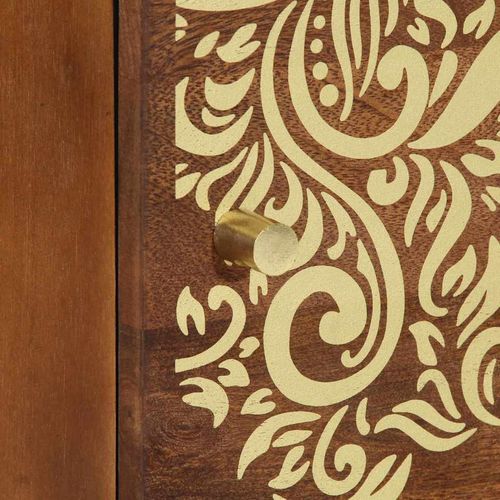 Szafka Nocna 2 pcs miodowy brąz 40 x 33 x 46 cm na Arena.pl