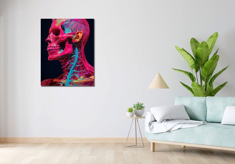 Obraz 70x90cm Anatomia Koloru zdjęcie 2
