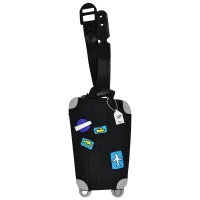 Brelok identyfikator bagażu zawieszka podróżna walizki samolotu adresownik