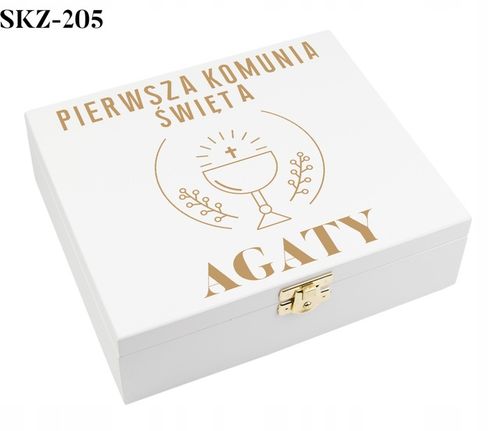 BIBLIA NA KOMUNIĘ NA CHRZEST PAMIĄTKA Z GRAWEREM na Arena.pl