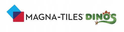 MAGNA TILES Zestaw Dino Klocki Magnetyczne Dinozaury 5 elementów na Arena.pl
