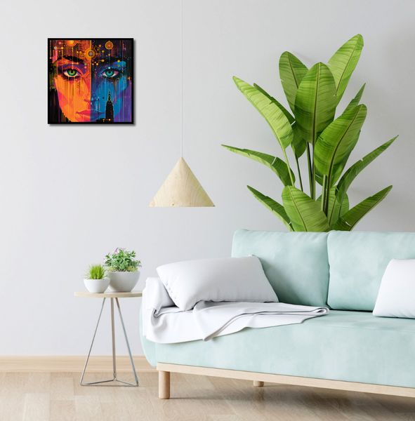 Plakat 40x40cm Cyfrowa Psyche zdjęcie 4