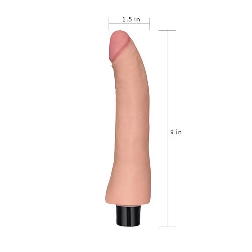 9"" REAL SOFTEE Vibrating Dildo na Arena.pl